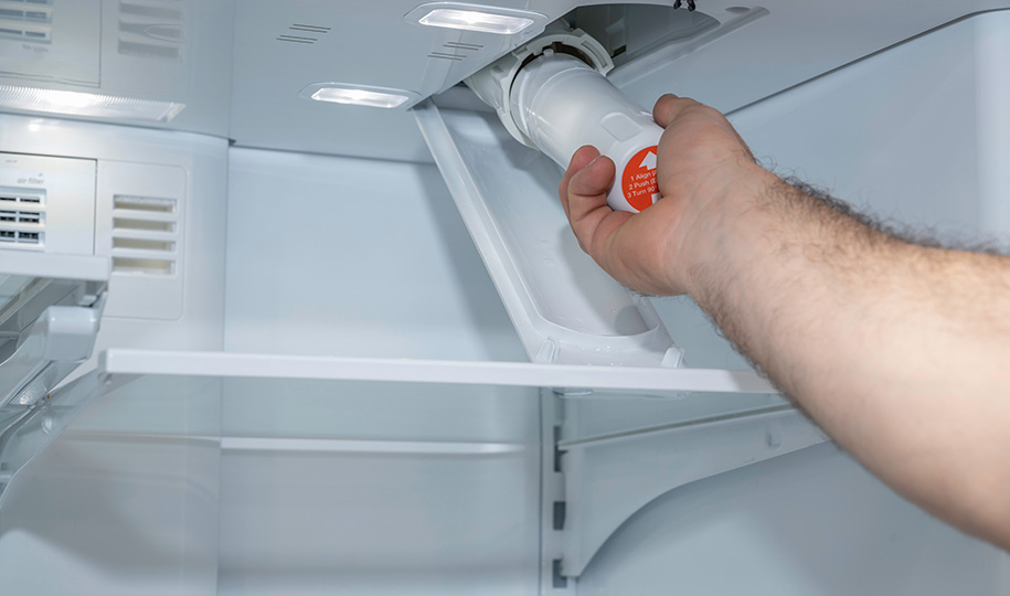 How to Change a Refrigerator Water Filter